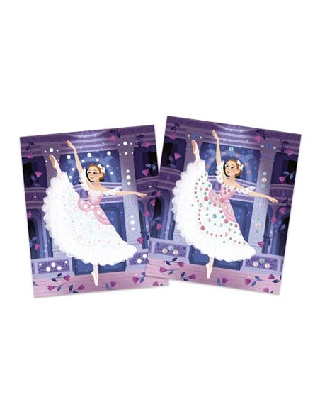Kit Créatif - Perles Nacrées à Coller Danseuses - Janod