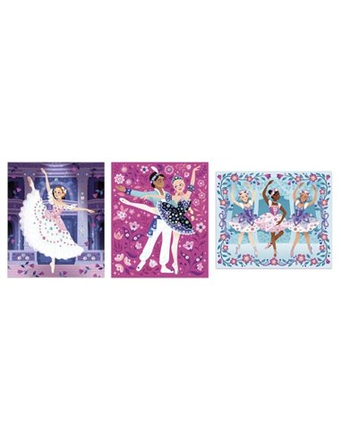 Kit Créatif - Perles Nacrées à Coller Danseuses - Janod