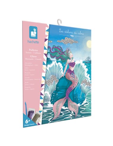 Kit Créatif - Paillettes à Coller Sirènes - Janod