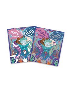 Kit Créatif - Paillettes à Coller Sirènes - Janod 2