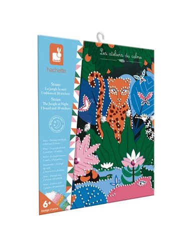 Kit Créatif - Strass La Jungle La Nuit - Janod
