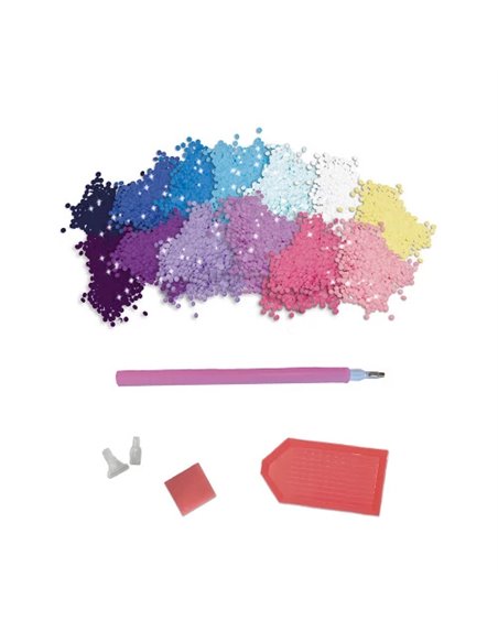 Kit Créatif - Peinture Diamants Phospo Au Clair De Lune - Janod