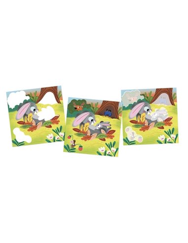 Coffret Créatif Feutre Magique Animaux Calins - 18 mois - Janod