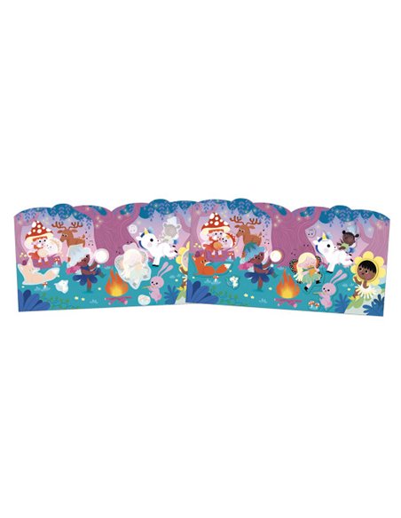 Cahier de Stickers et Décors Pays Magiques - Janod