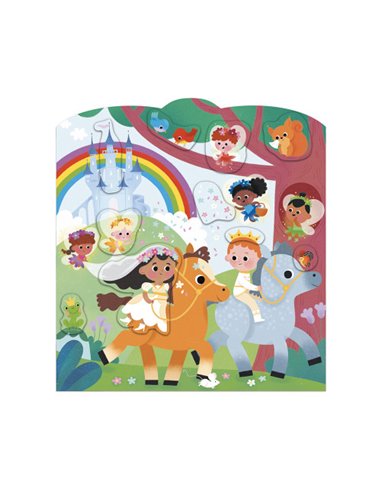 Cahier de Stickers et Décors Pays Magiques - Janod