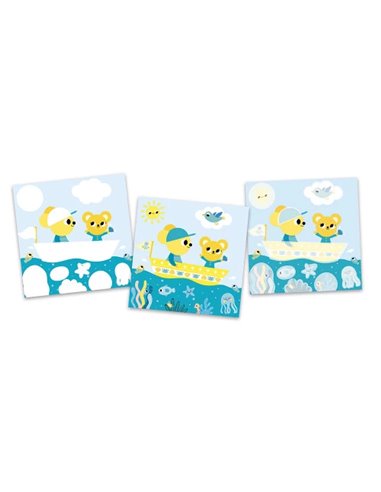 Coffret Créatif Feutrine et Feutre Magique - 18 mois - Janod