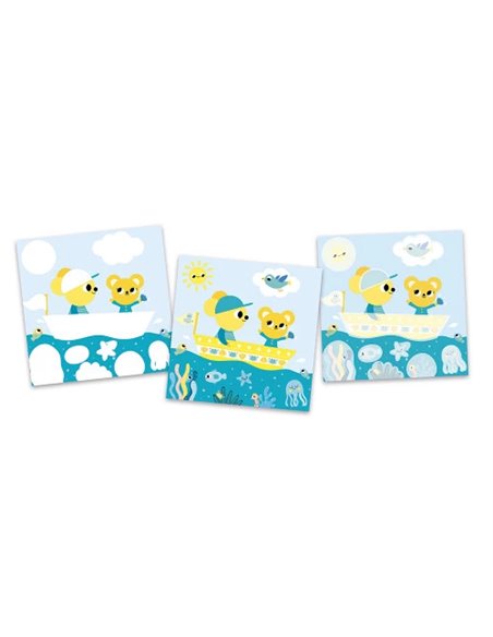 Coffret Créatif Feutrine et Feutre Magique - 18 mois - Janod