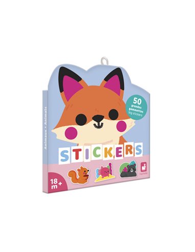 Gommettes Animaux x50 - Janod