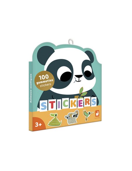Gommettes Animaux Exotiques x100 - Janod