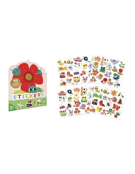Stickers Petits Bêtes x100 - Janod