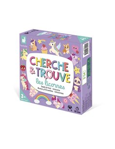 Mon Premier Cherche Et Trouve - Les Licornes - Janod