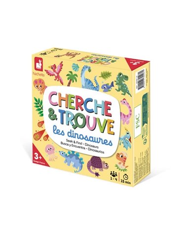Mon Premier Cherche Et Trouve - Les Dinosaures - Janod
