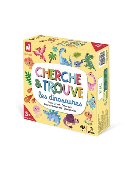 Mon Premier Cherche Et Trouve - Les Dinosaures - Janod