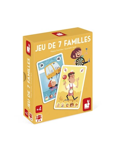 Jeu de 7 familles Fête foraine - Janod