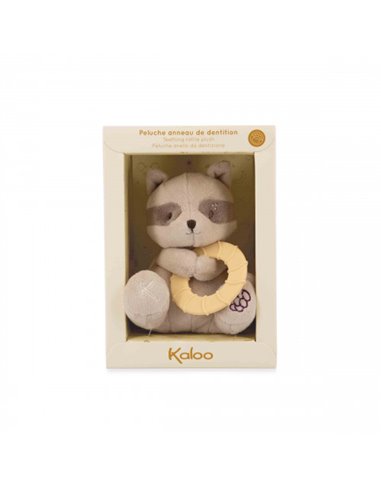 Peluche anneau de dentition - Raton laveur - Kaloo