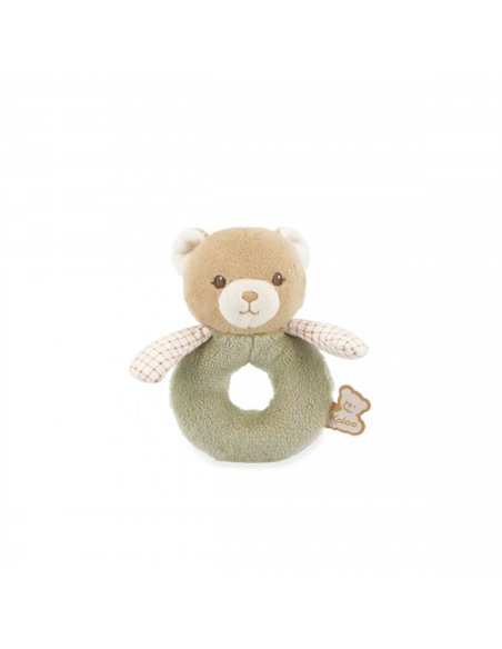 Doudou Hochet ours Vert - Kaloo