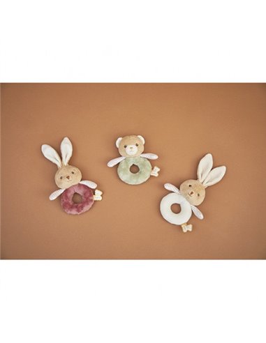 Doudou Hochet ours Vert - Kaloo