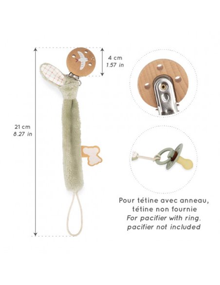 Mon attache tétine Verte - Kaloo