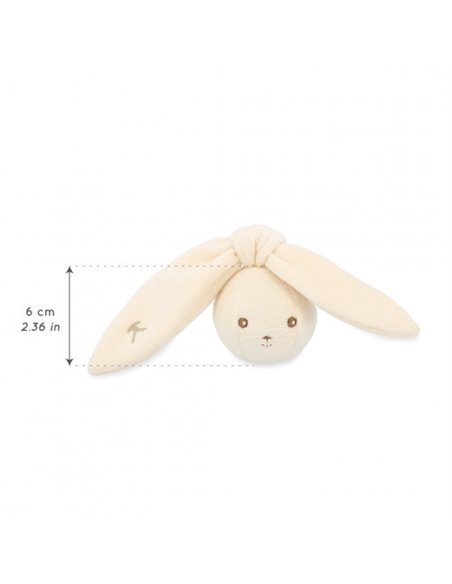 Hochet lapin Crème lapinoo - Kaloo
