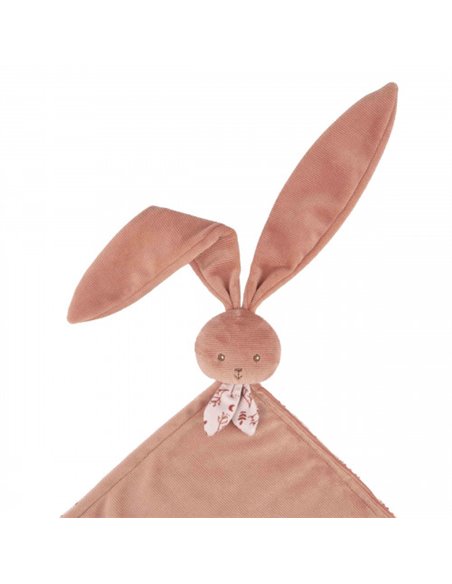 Couverture doudou lapin Terracotta lapinoo - Kaloo