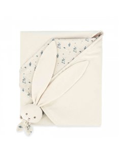 Couverture doudou lapin Crème lapinoo - Kaloo