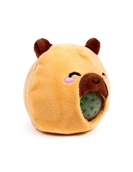 Jouet Peluché à Presser Queasy Squeezies - Adoramals Capybara