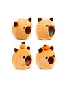 Jouet Peluché à Presser Queasy Squeezies - Adoramals Capybara