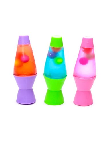 Jouet à Presser Phosphorescent - Lampe Lave