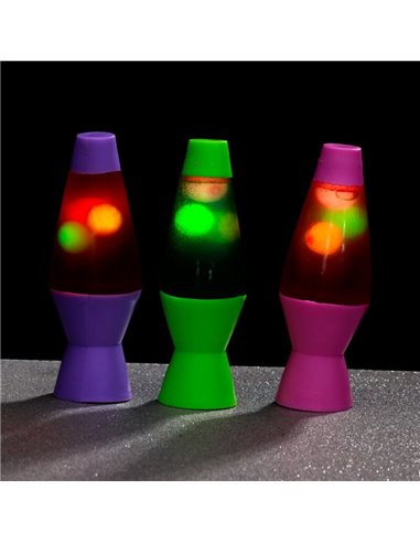 Jouet à Presser Phosphorescent - Lampe Lave