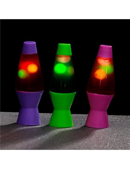 Jouet à Presser Phosphorescent - Lampe Lave