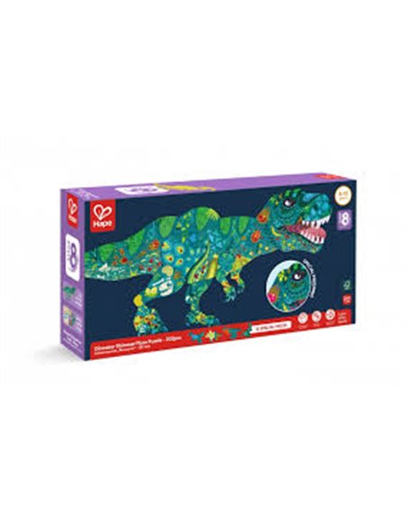 Puzzle géant dinosaures (200 pcs) - Hape