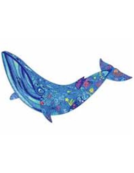Puzzle géant baleine (200 pcs) - hape