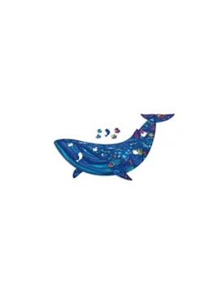 Puzzle géant baleine (200 pcs) - hape