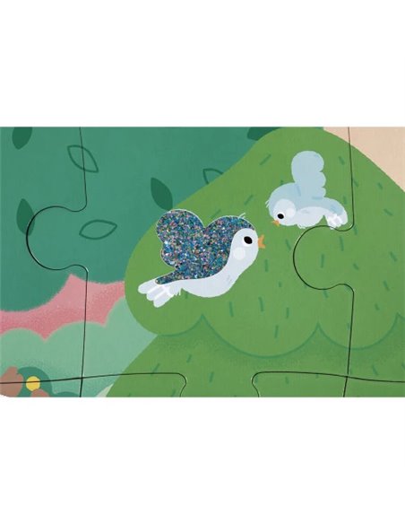 Puzzle Tactile 'La Forêt' 20 pièces - Janod