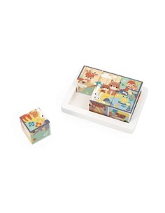 BARQUETTE 6 CUBES PURE - Janod 2
