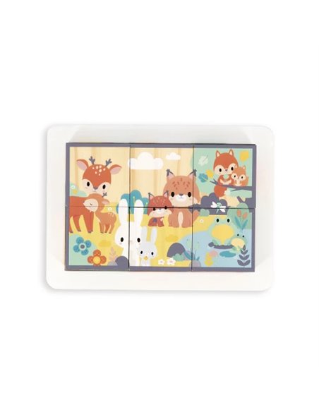 BARQUETTE 6 CUBES PURE - Janod