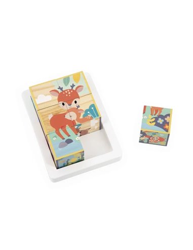 BARQUETTE 6 CUBES PURE - Janod