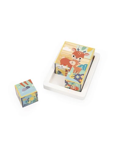 BARQUETTE 6 CUBES PURE - Janod