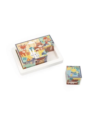 BARQUETTE 6 CUBES PURE - Janod