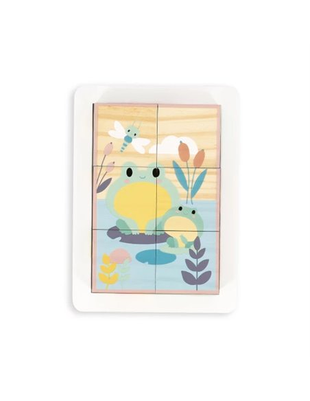 BARQUETTE 6 CUBES PURE - Janod