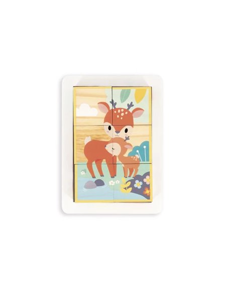 BARQUETTE 6 CUBES PURE - Janod