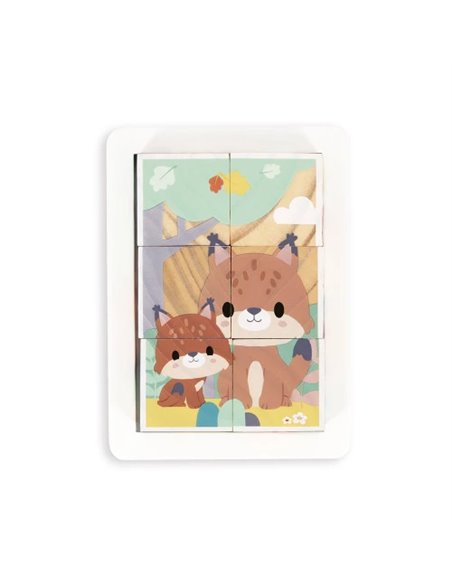 BARQUETTE 6 CUBES PURE - Janod