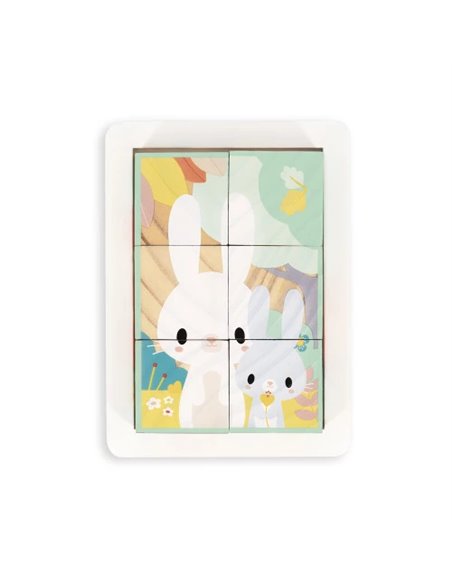 BARQUETTE 6 CUBES PURE - Janod