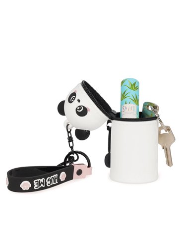 MINI KAWAII - PORTE-MONNAIE PORTE-CLÉS - PANDA - Legami