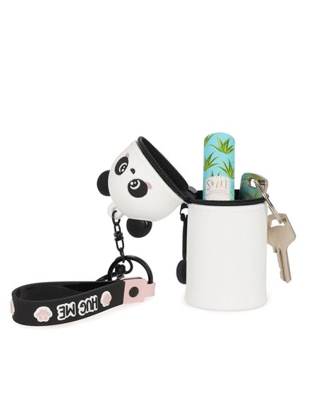 MINI KAWAII - PORTE-MONNAIE PORTE-CLÉS - PANDA - Legami