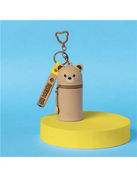 MINI KAWAII - PORTE-MONNAIE PORTE-CLÉS - TEDDY BEAR - Legami