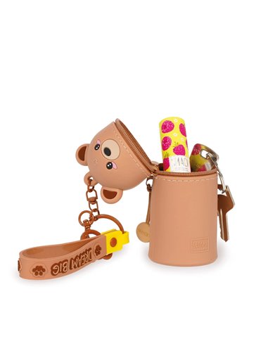 MINI KAWAII - PORTE-MONNAIE PORTE-CLÉS - TEDDY BEAR - Legami