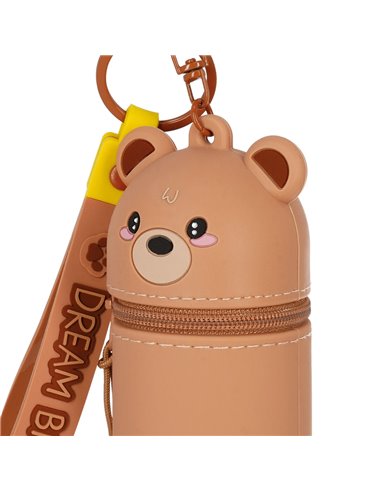 MINI KAWAII - PORTE-MONNAIE PORTE-CLÉS - TEDDY BEAR - Legami