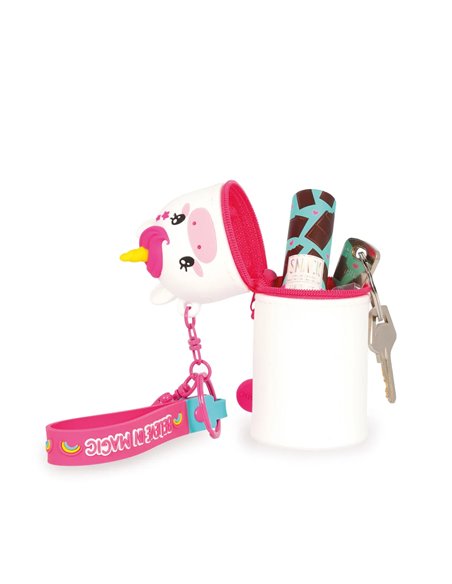 MINI KAWAII - PORTE-MONNAIE PORTE-CLÉS - UNICORN - Legami