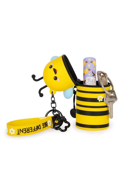 MINI KAWAII - PORTE-MONNAIE PORTE-CLÉS - BEE - Legami